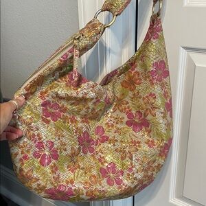 Hobo Tropical soft leather bag